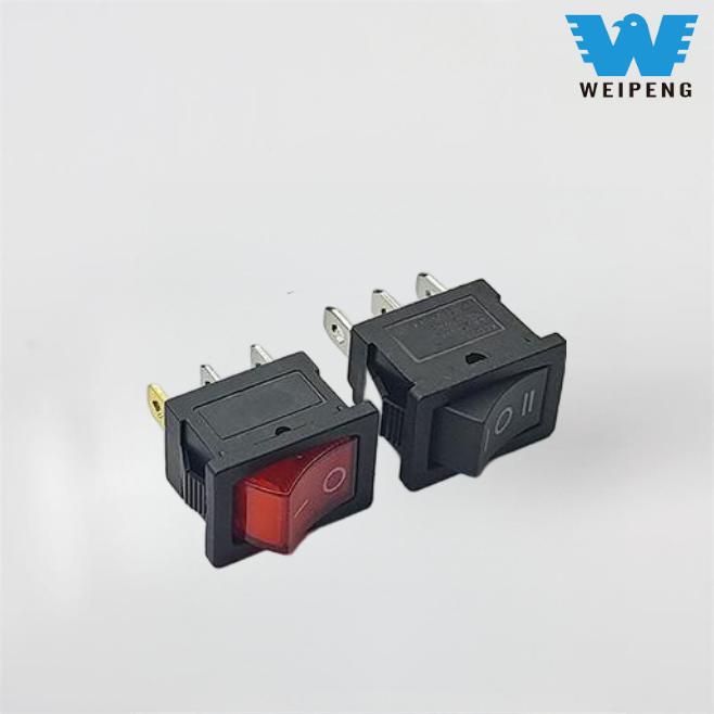 15*21mm 3-Pin 3-Pozisyonlu Rocker Tekne Güç Anahtarı