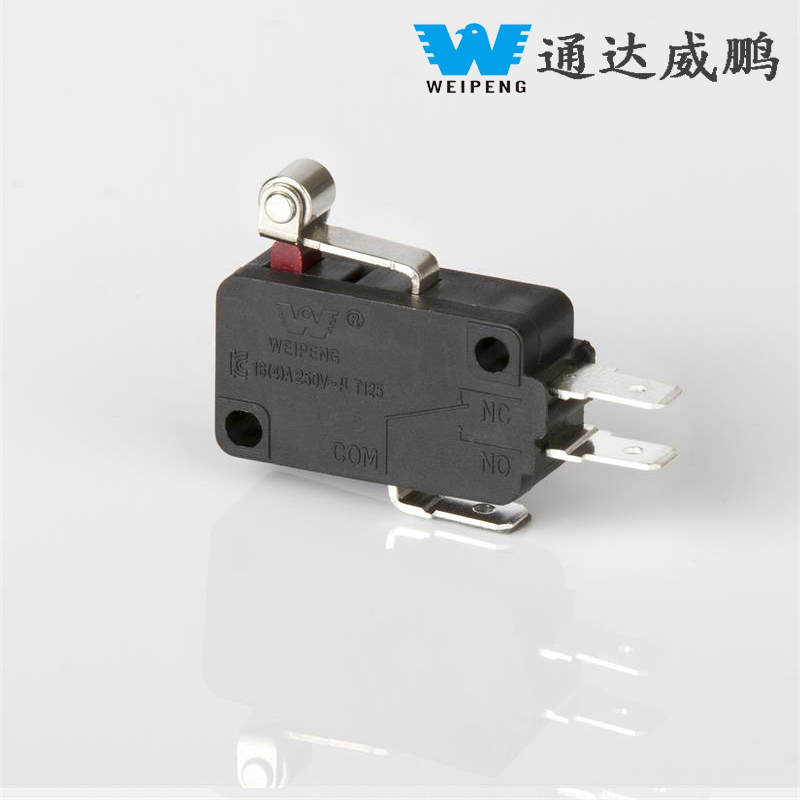16A 3-Pin Kendinden Sıfırlamalı Gümüş Kontak V7-7B17D8-201 Honeywell Yedek Mikro Anahtar