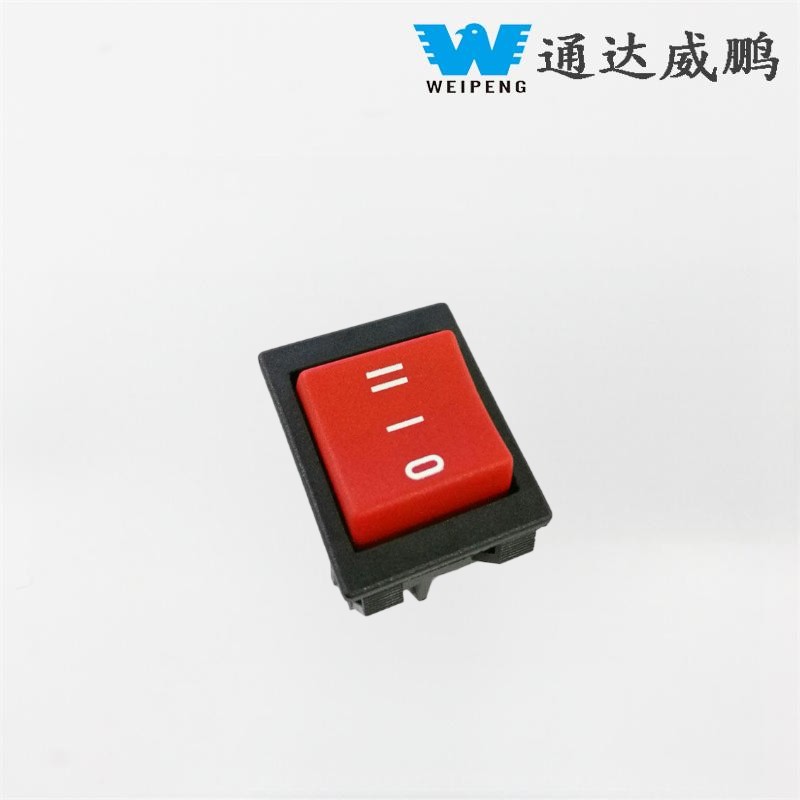 6 Pimli 3 Pozisyonlu Çift Sıfırlama 16A Yüksek Akım Anahtarı