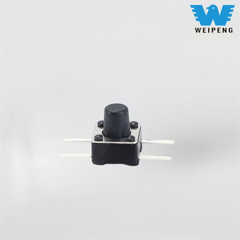 6X6 SMD Dokunsal Anahtar Düz Dört Pimli