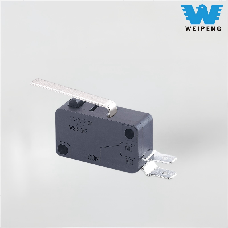 HK-14 Düz Kollu Yan İki Ayaklı Mikro Anahtar