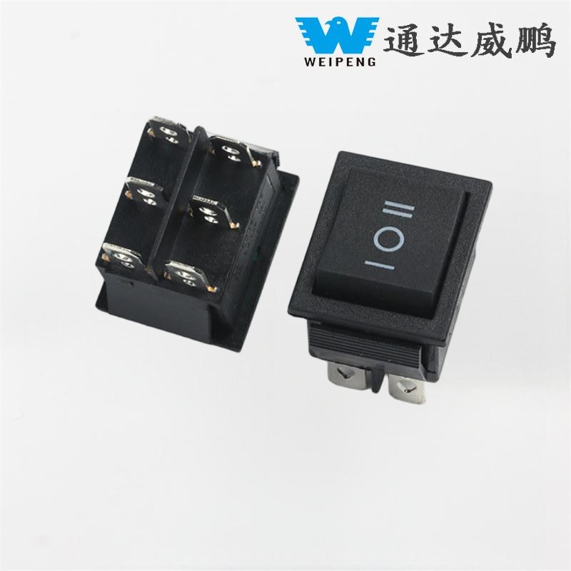 KCD4 Basmalı Anahtar 31*25mm Gümüş Kontaklar 16A 250V