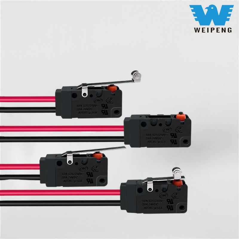 Kablo Demeti Ayarlanabilir Tutma Kolu ve Makaralı Mikro Anahtar