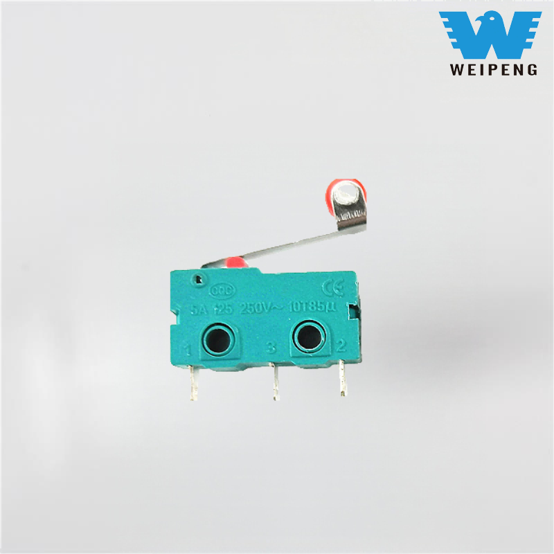 Üç Ayaklı Levye Makaralı Mikro Anahtar