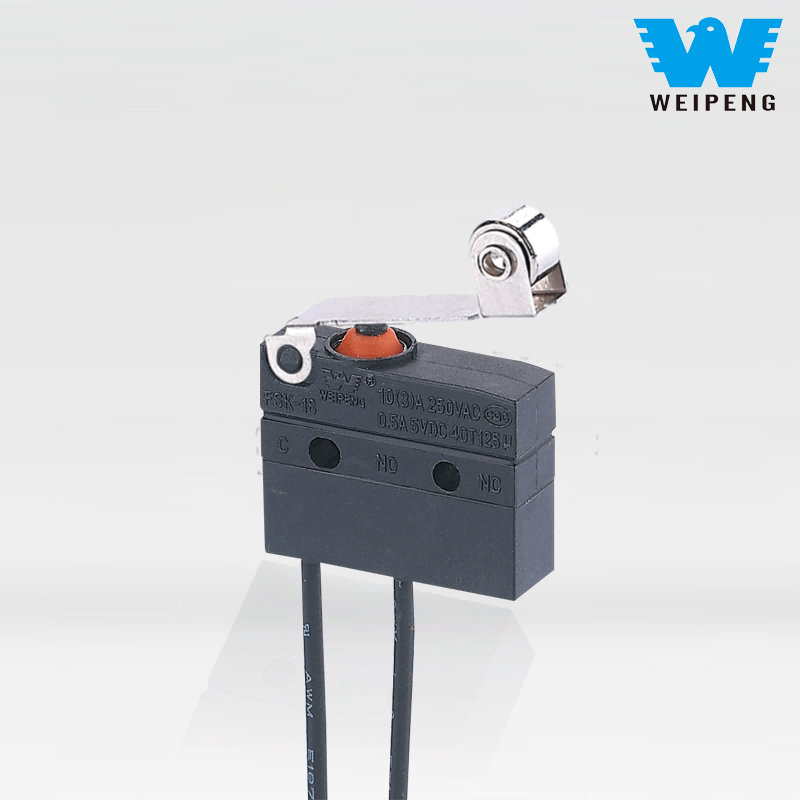 Kablolu ve Kollu Suya Dayanıklı Mikro Anahtar