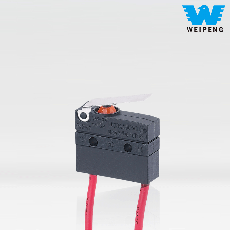 Su Pompası Motoru için Telli Su Geçirmez Mikro Anahtar