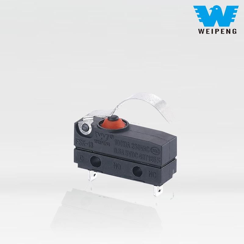 Weipeng 10A Yan Çıkış IP67 Araba Koltuğu Mikro Anahtar Üreticisi